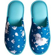 Dedoles Merry slippers Sheep and puffs blue - Casual Shoes
