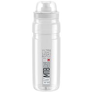 Elite Cyklistická láhev na vodu FLY MTB CLEAR grey logo 750 ml