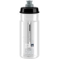Elite Cyklistická láhev na vodu JET CLEAR grey logo 550 ml - Láhev na pití