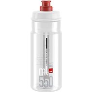 Elite Cyklistická láhev na vodu JET CLEAR red logo 550 ml