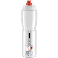 Elite Cyklistická láhev na vodu JET CLEAR red logo 950 ml