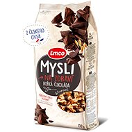 Emco Mysli křupavé - hořká čokoláda 750g - Müsli