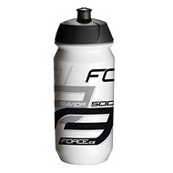 Force SAVIOR 0,5 l, bílo-šedo-černá - Láhev na pití