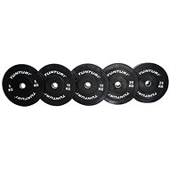 Gumový kotouč BUMPER Tunturi 5 kg, černý - Závaží na činky