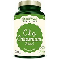 Spalovač tuků GreenFood Nutrition CLA+ Chrom Lalmin® 60 kapslí