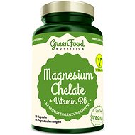 GreenFood Nutrition Magnesium Chelát 90 kapslí - Hořčík