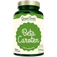 GreenFood Nutrition Beta Caroten 90 cps - Doplněk stravy