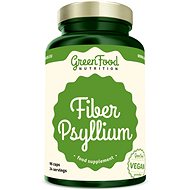GreenFood Nutrition Vláknina Psylium 96 kapslí - Vláknina