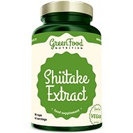 GreenFood Nutrition Shiitake 90 kapslí - Superfood
