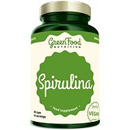 GreenFood Nutrition Spirulina 90 kapslí - Superfood