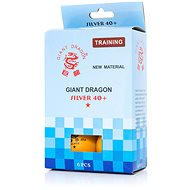 Giant Dragon SILVER 40+ 1-STAR, Oranžová - Míčky na stolní tenis