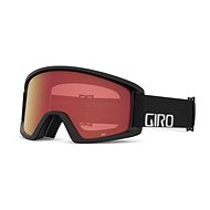 GIRO Semi Black Wordmark Amber Scarlet/Yellow (2skla) - Lyžařské brýle