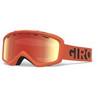 Lyžařské brýle GIRO Grade Orange Black Blocks Amber Scarlet 