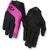Cyklistické rukavice Giro Tessa LF Black/Pink