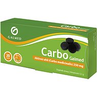Galmed Carbo medicinalis, 20 tablet - Doplněk stravy