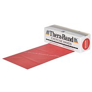 Guma na cvičení Thera-Band, červená, střední zátěž, 5,5 m