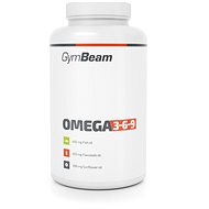 GymBeam Omega 3-6-9 240 kapslí, unflavored - Omega 3