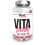 BeastPink Multivitamín Vita Pink 120 kapslí - Vitamín