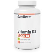 GymBeam Vitamin D3 2000 IU, 60 capsules