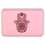 YOGGYS - Cihlička na jógu růžová HAMSA - Jóga blok
