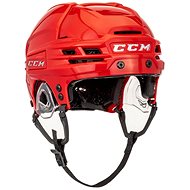 CCM Super Tacks X SR, červená, Senior, S, 52-57cm - Hokejová helma