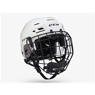 CCM Tacks 310 Combo SR, bílá, Senior, vel. L, 57-62cm - Hokejová helma