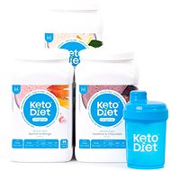 KetoDiet Proteinové nápoje na 3 týdny - MEDIUM 1. krok - Ketodieta