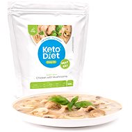 KetoDiet Low Carb Ready Meal - Chicken on Mushrooms