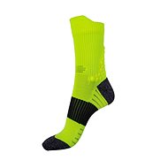 Sportovní ponožky RACE-YE, žlutá/černá