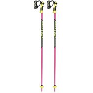 Leki Worldcup Lite SL, pink-black-white-yellow, 95 cm - Lyžařské hůlky