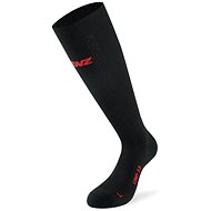 Lenz Compression 2.0 Merino black 10 - Lyžařské ponožky