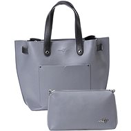 Meatfly ALMA 4 Ladies Bag, Dark Grey / Black - Handbag