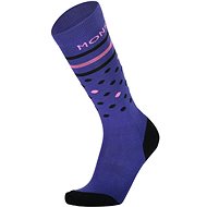Mons Royale Lift Access Sock Ultra Blue / Pink vel. 41 - 43 EU - Ponožky