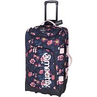 Meatfly Contin Trolley Bag, Hibiscus Black