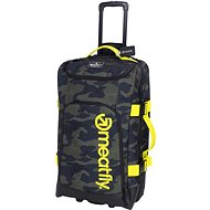 Meatfly Contin Trolley Bag, Rampage Camo / Sulphur - Cestovní kufr