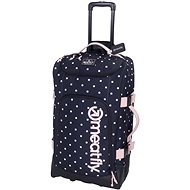 Meatfly Contin Trolley Bag, White Dot / Powder Pink - Cestovní kufr
