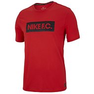 Nike F.C. Dry Tee Seasonal Block RED S - Tričko