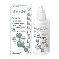 Minerals70 Liquid Zincum Selenium, 100ml - Minerals