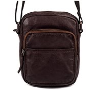 Shoulder bag leather SEGALI 29413 brown