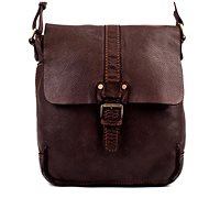 Shoulder bag leather SEGALI 29394 brown