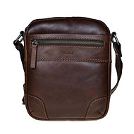 Shoulder bag leather SEGALI 25577 brown