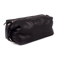 Cosmetic bag leather SEGALI 1030 black