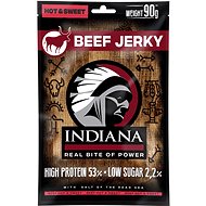 Indiana hovězí Hot & Sweet 90g - Sušené maso