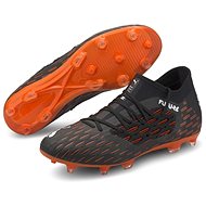 PUMA FUTURE 6.3 NETFIT FG AG, Black/Orange - Football Boots