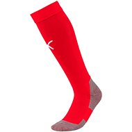 PUMA Team LIGA Socks CORE červené/bílé (1 pár) - Štulpny