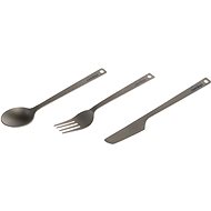 Campgo 3-Piece Titanium Durable Cutlery Set - Příbor