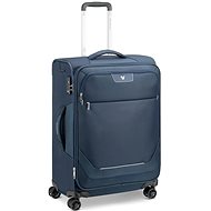 Roncato kufr JOY, 63  cm, 4 kolečka, EXP., modrá - Cestovní kufr s TSA zámkem