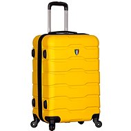 TUCCI T-0103 M, žlutá - Cestovní kufr