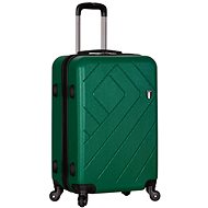 TUCCI T-0108 M, zelená - Cestovní kufr