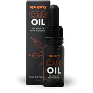 Spophy CBD Oil 5%, CBD olej s rozmarýnem - CBD